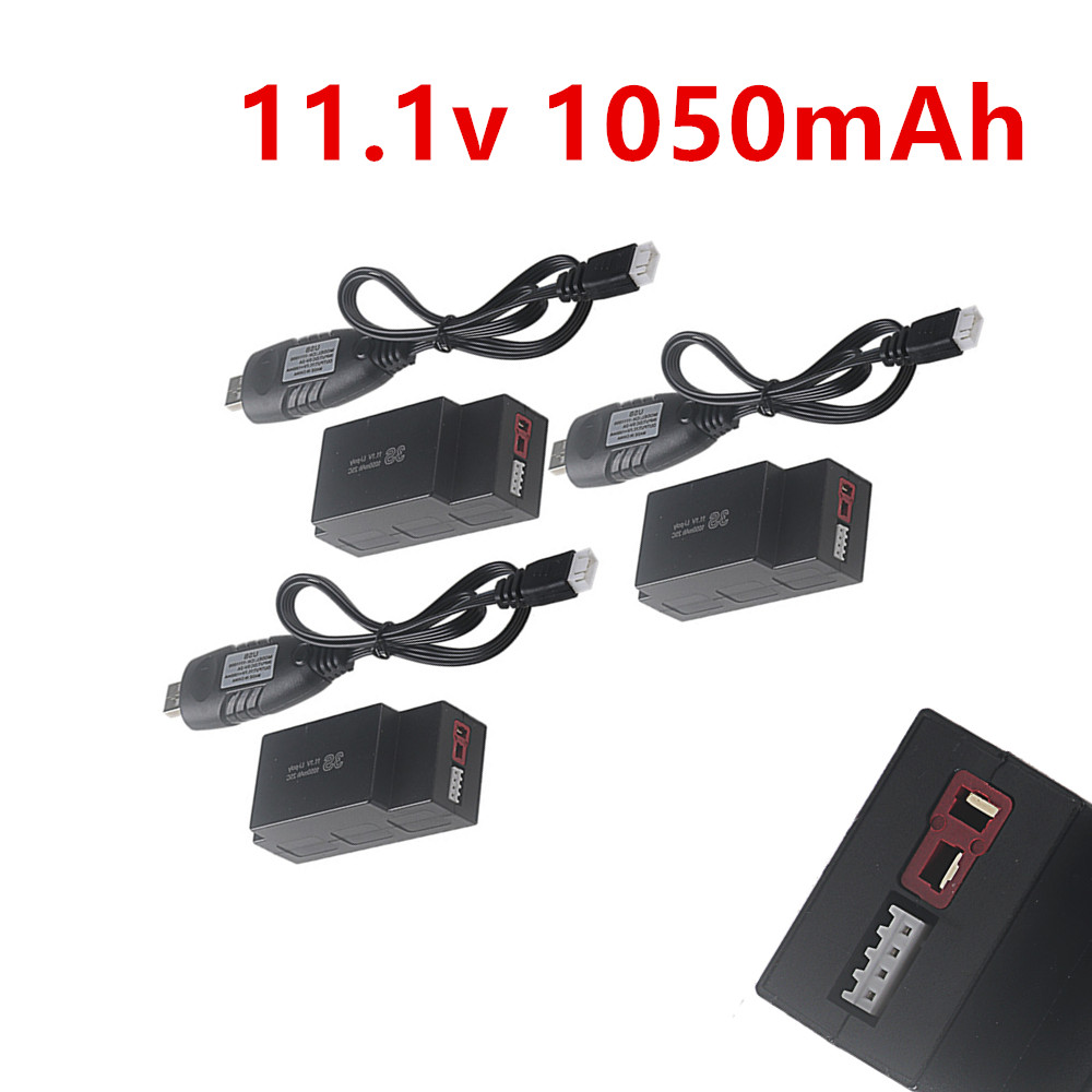 Rc Hobby Charger - Batterie Lipo rechargeable 3s 11.1V 1050mAh