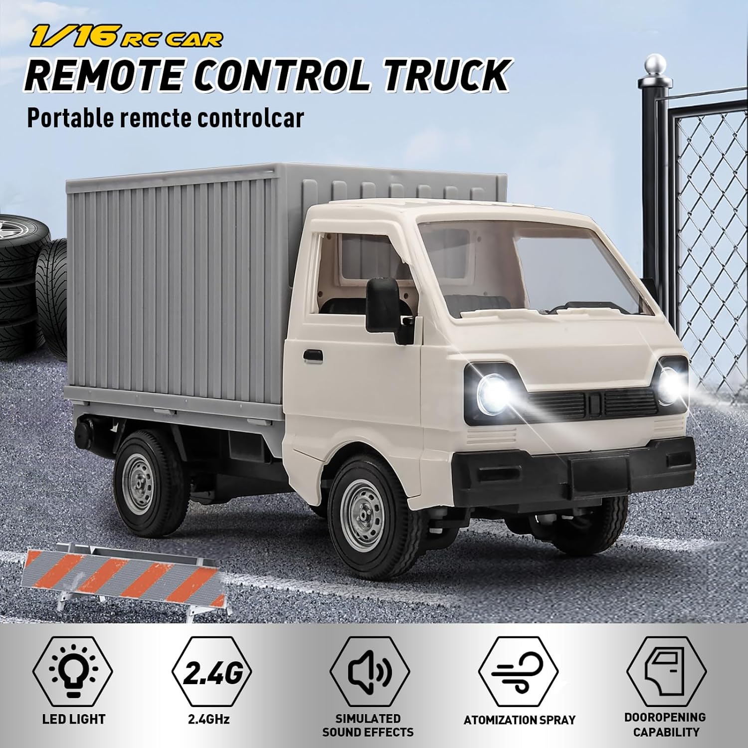 Rc Drift Car Brushless - Camion RC KF21 1:16 2.4GHZ, voiture