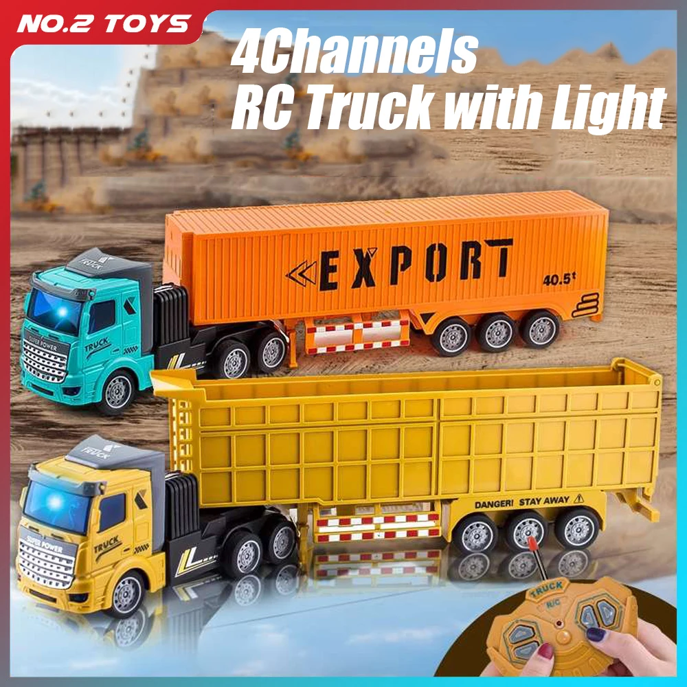 Hobby Rc Van - Camion conteneur RC pour enfants, jouet