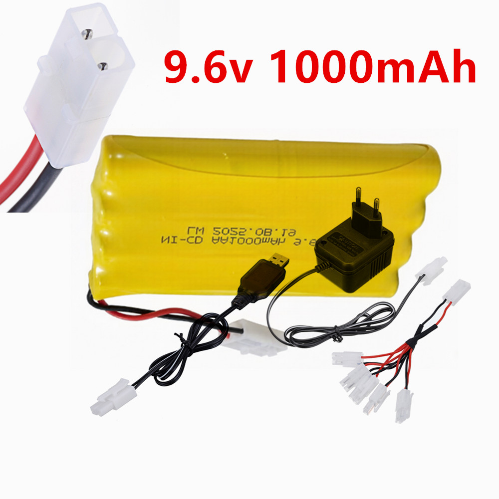 Rc Hobby Charger - Batterie rechargeable Ni-CD AA 9,6 V