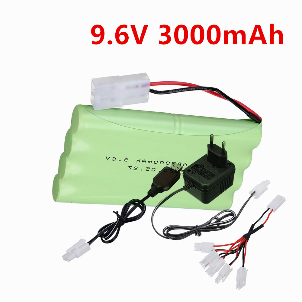 Rc Hobby Charger - Batterie NiMH 9,6 V 3000 mAh