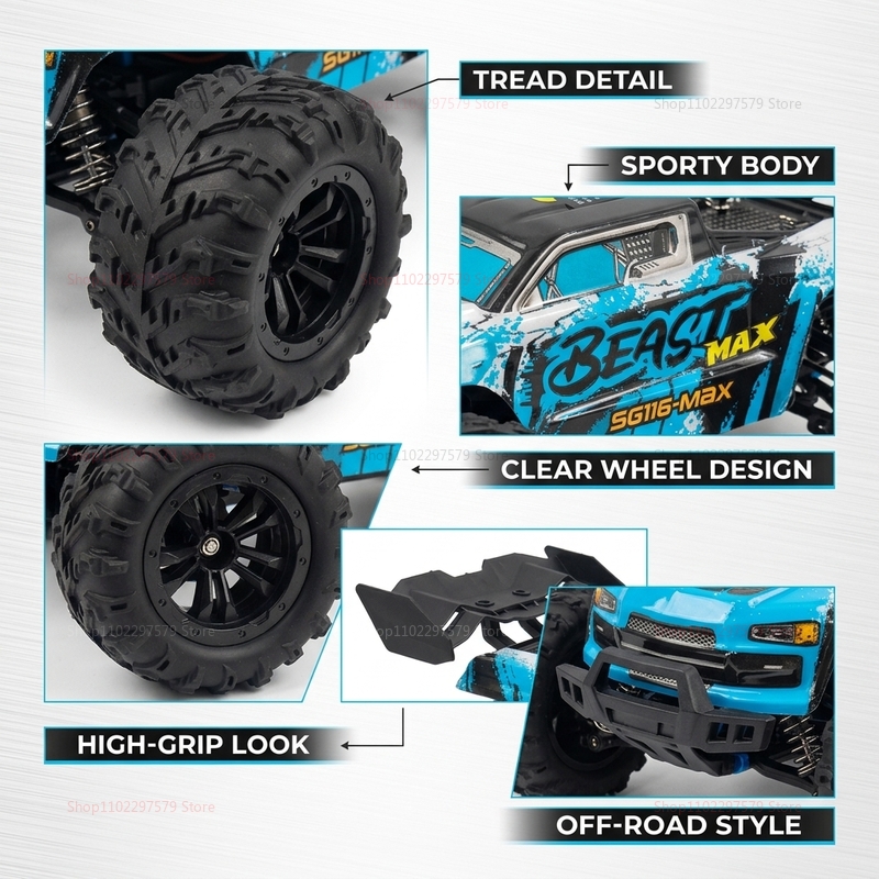 SG116-MAX/PRO 4x4 : camion tou - Rc Drift Car Brushless avis et prix