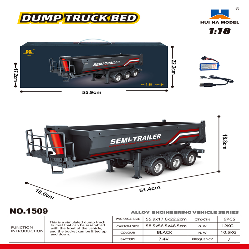 Nouveau camion RC Huina 1509 e - Hobby Rc Van avis et prix