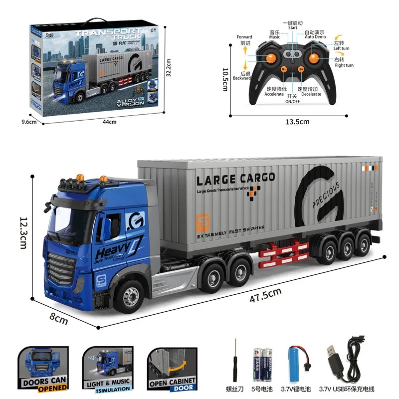 Voiture RC grand camion conten - Hobby Rc Van avis et prix