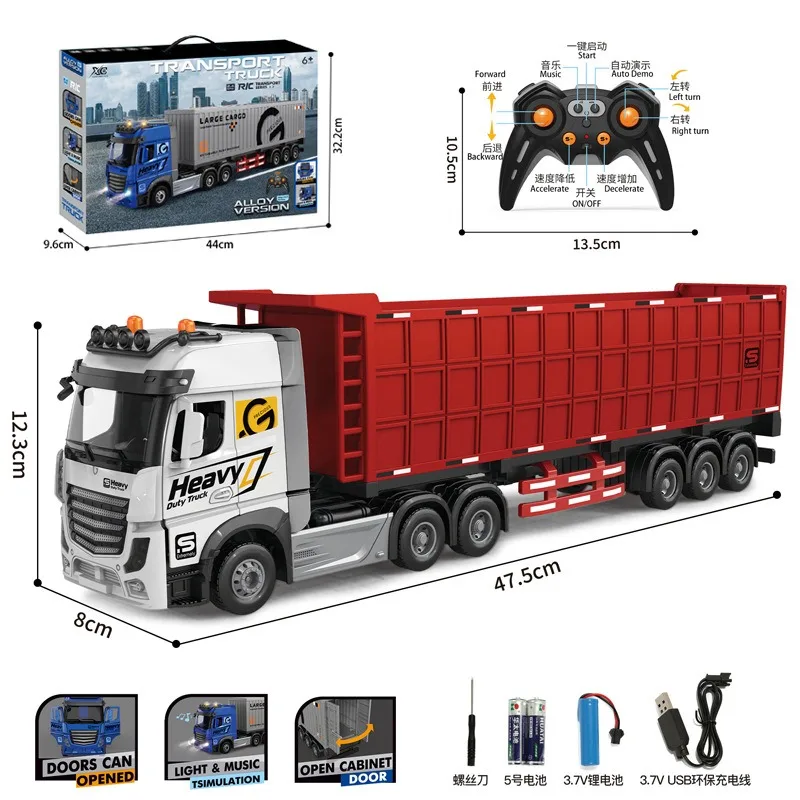 Voiture RC grand camion conten - Hobby Rc Van avis et prix