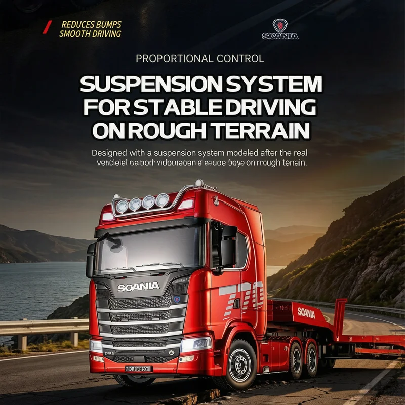 Camion tracteur RC HUINA 1302A - Hobby Rc Van avis et prix