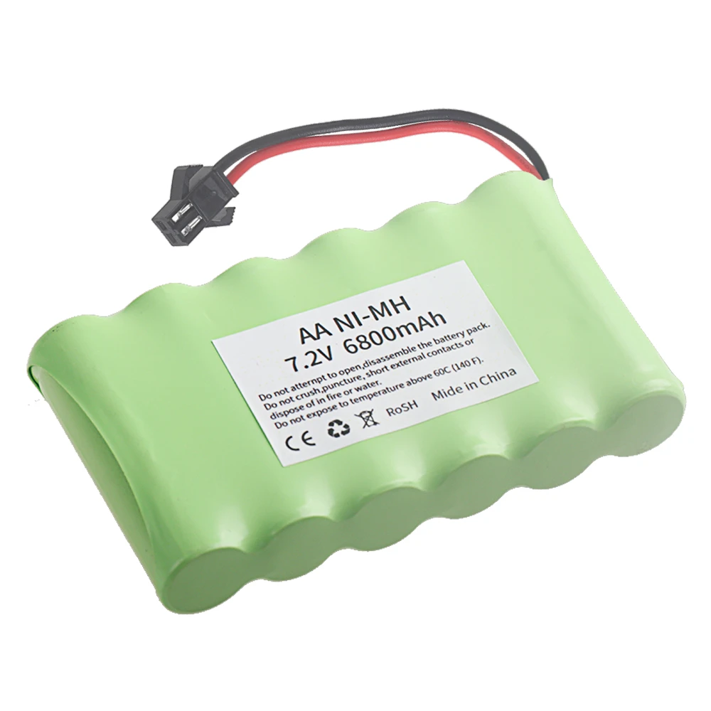 Batterie Ni-MH 7.2V 6800mAh SM - Rc Hobby Charger avis et prix